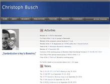 Tablet Screenshot of christoph-busch.de